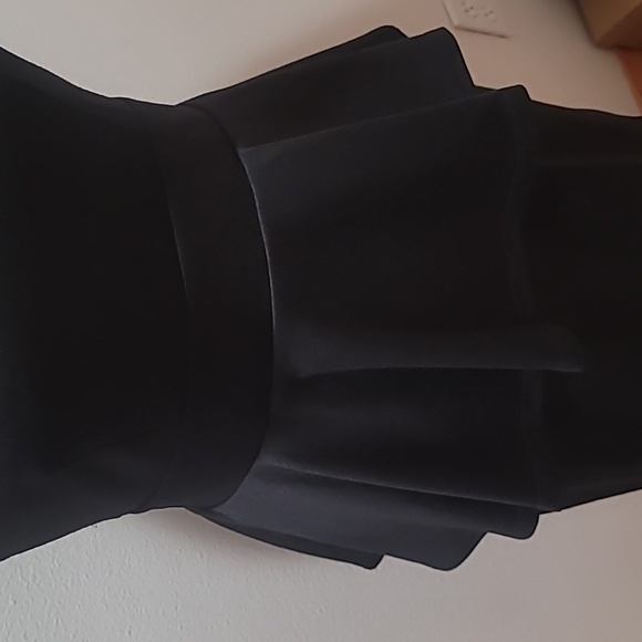 CASUAL COUTURE PARTY LOOK QUIET LUXURY 80'S INSPIRED PEPLUM MINI LBD LADY LARGE - Picture 5 of 12